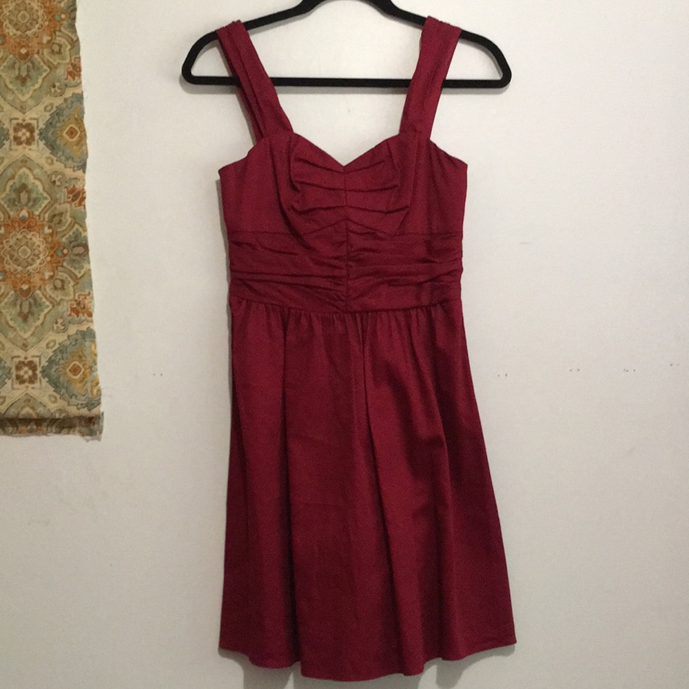 Red express dress